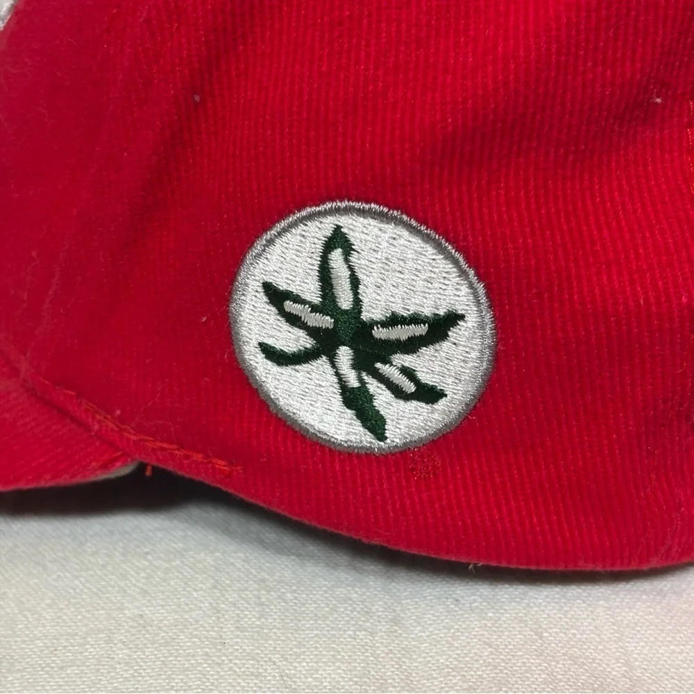 Ohio State Buckeyes NCAA Authorized Adjustable Baseball Hat-Coliseum Red
